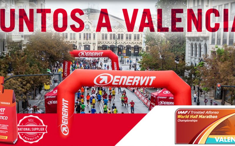 RUNNING  Enervit será el gel energético oficial del Maratón y Medio  Maratón Valencia Trinidad Alfonso - Plaza Deportiva